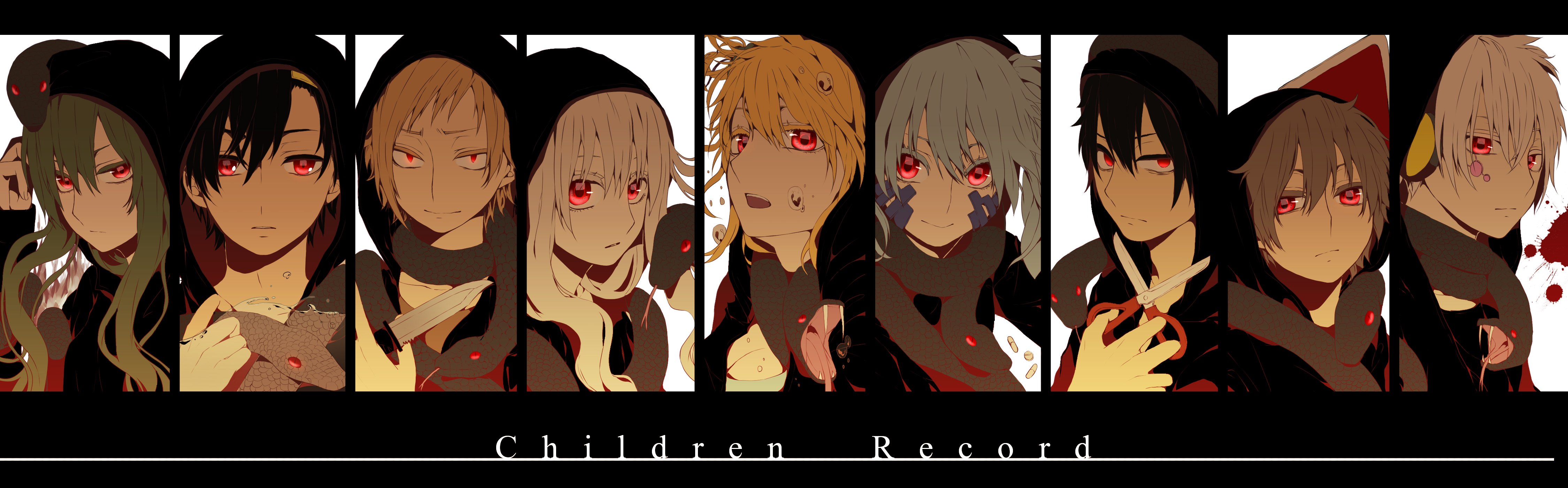 kagerou, Project, Children, Record, Multi, Dual Wallpaper