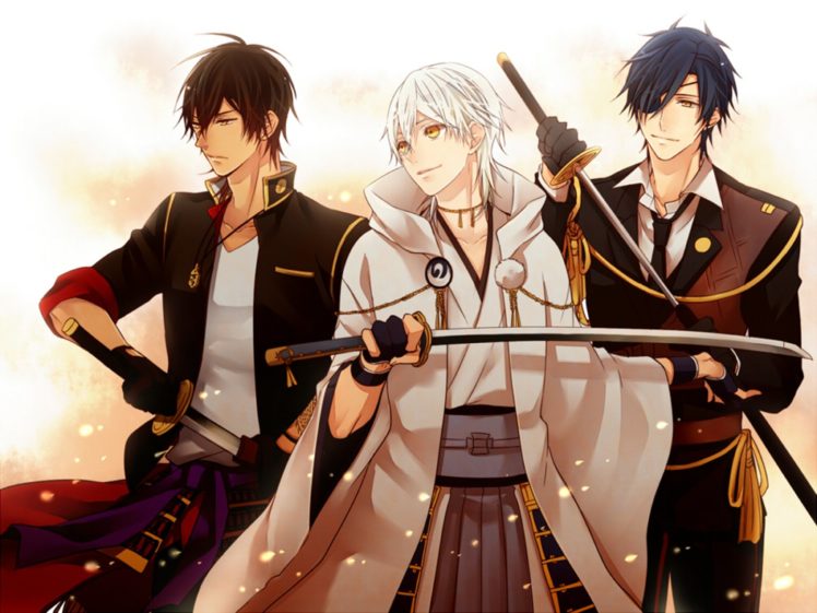 date gumi, Touken, Ranbu, Game, Anime, Series, Characters, Boys, Male, Cool HD Wallpaper Desktop Background