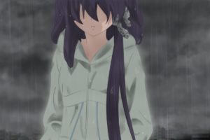 rain, Clannad, Sad, Depressing, Fujibayashi, Kyou
