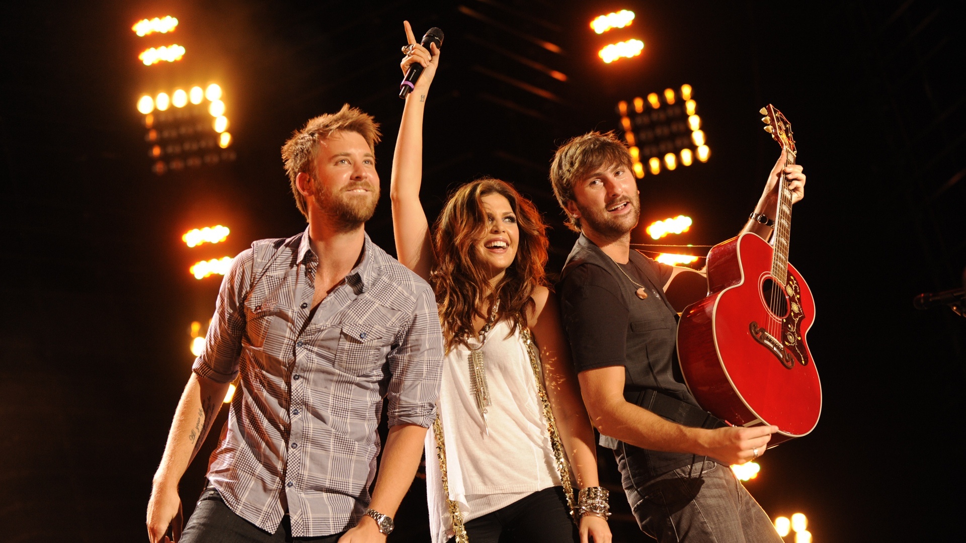 lady, Antebellum, Country, Country pop, Guitar, Concert, Guitars, Concerts Wallpaper