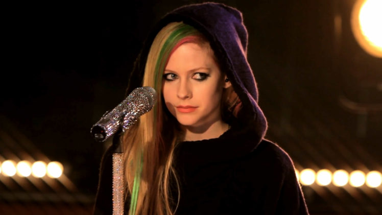 avril, Lavigne, Pop, Pop punk, Pop rock, Microphone, Concert, Concerts HD Wallpaper Desktop Background