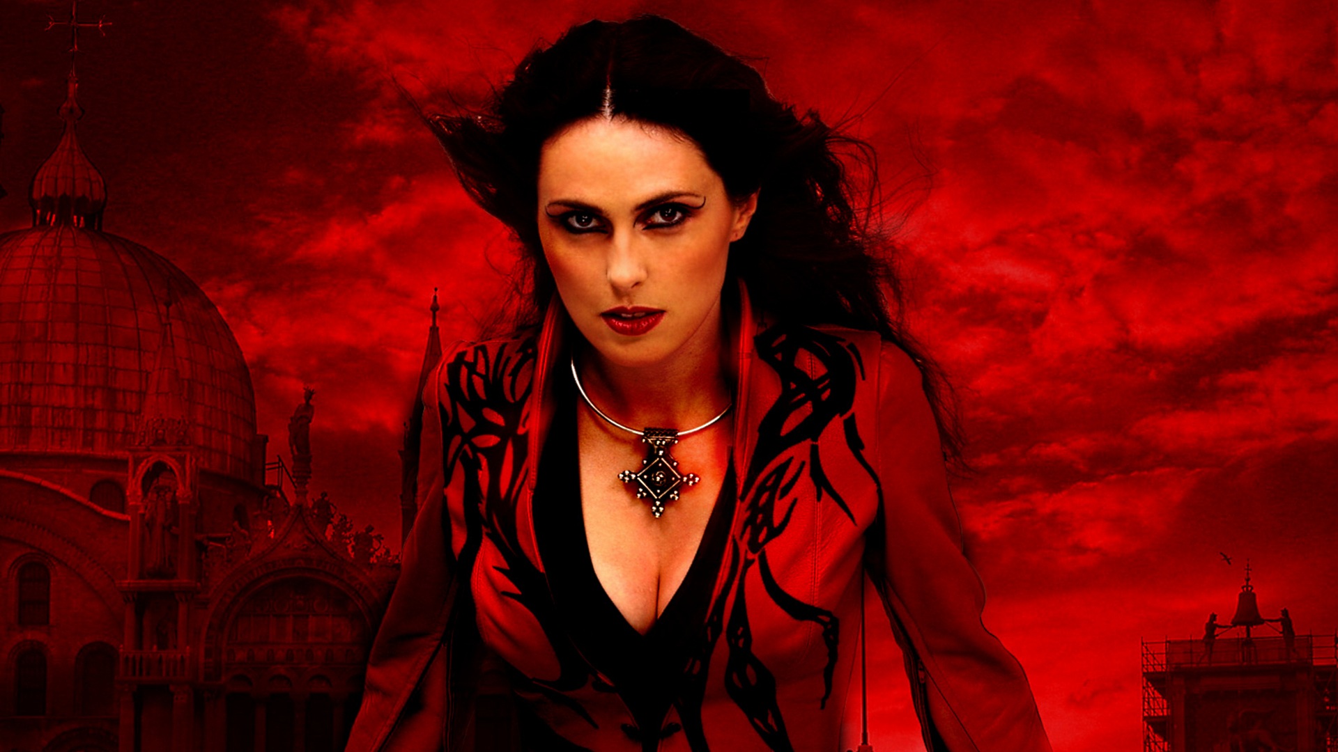 within, Temptation, Gothic, Metal, Symphonic, Sharon, Heavy, Adel Wallpaper