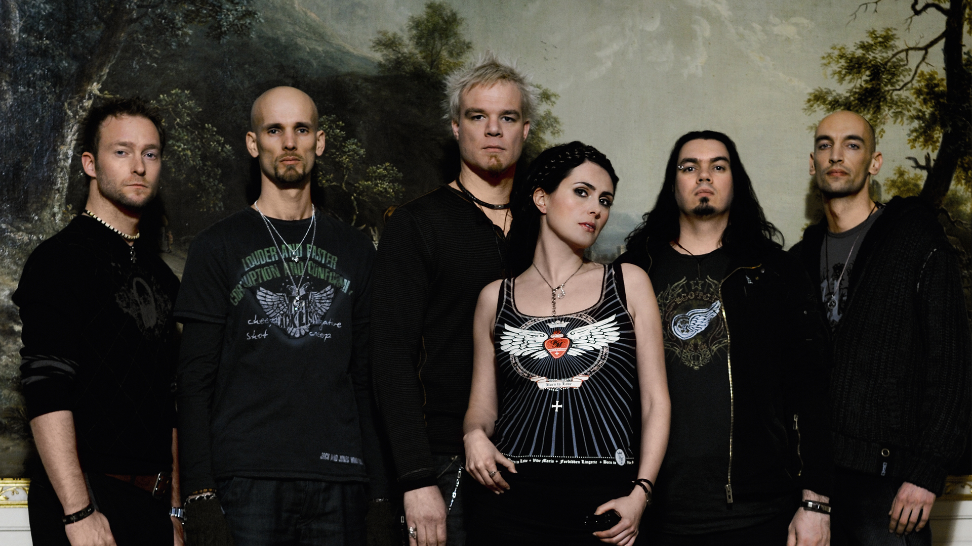 within, Temptation, Gothic, Metal, Symphonic, Sharon, Heavy Wallpaper