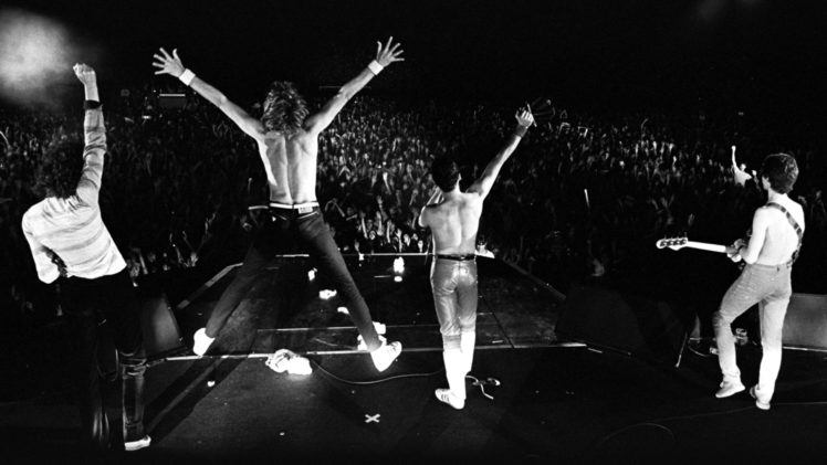 queen, Classic, Rock, Guitar, Concert, Guitars, Concerts, Crowd HD Wallpaper Desktop Background