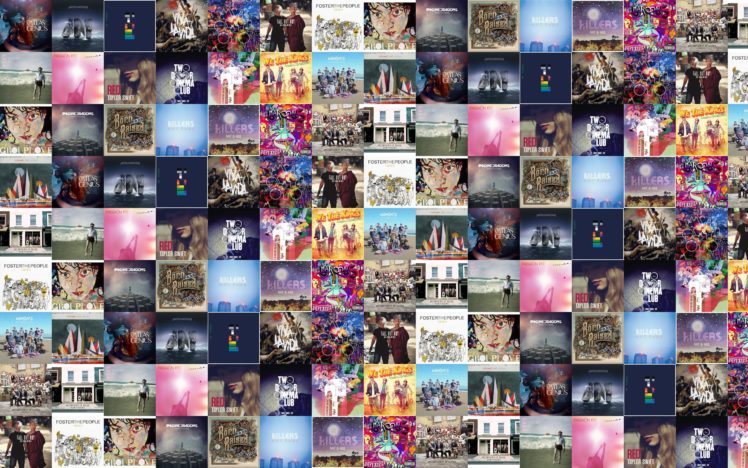 collage, Tile, Tiles, Music HD Wallpaper Desktop Background