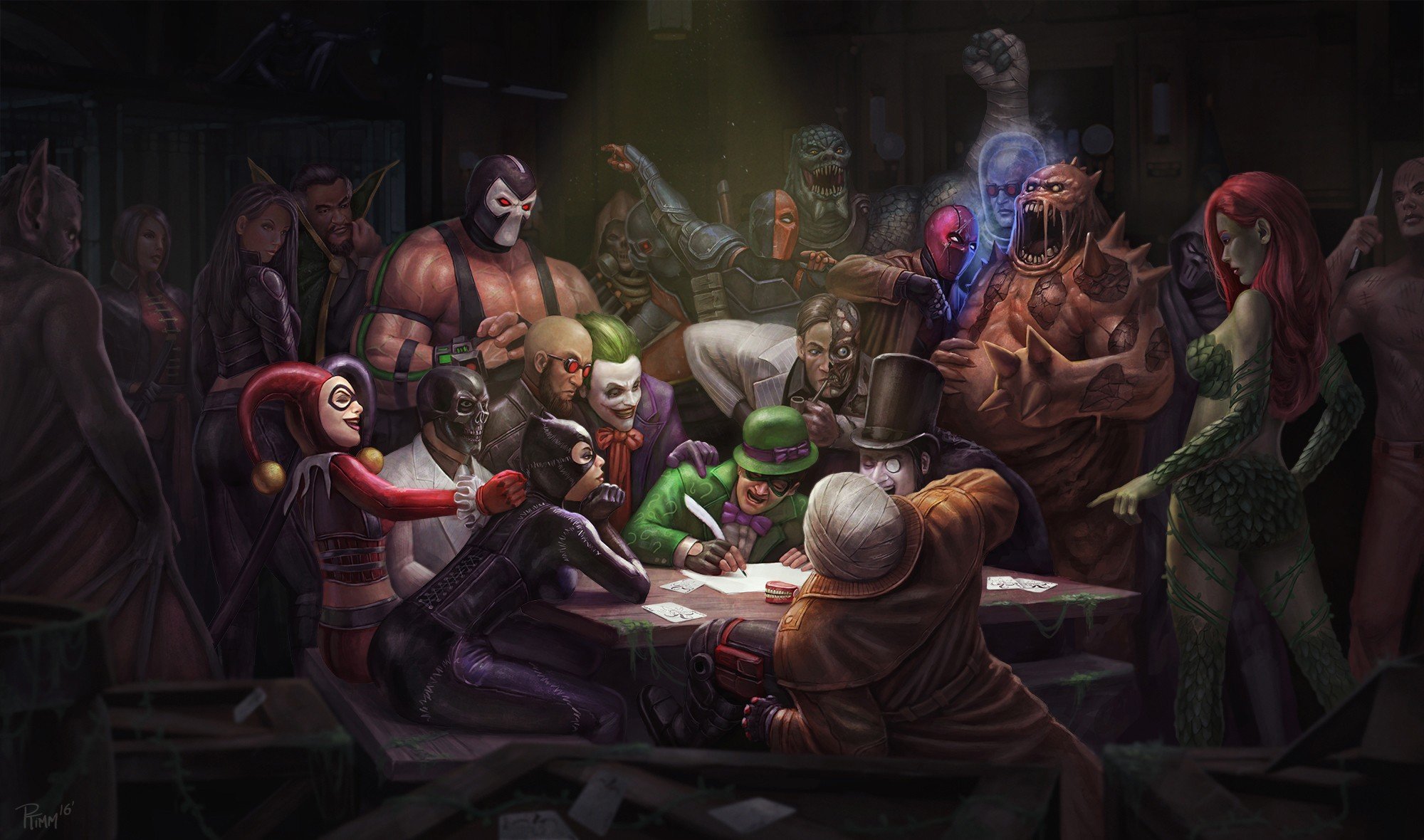 comic, Reunion, Super, Heroes Wallpaper