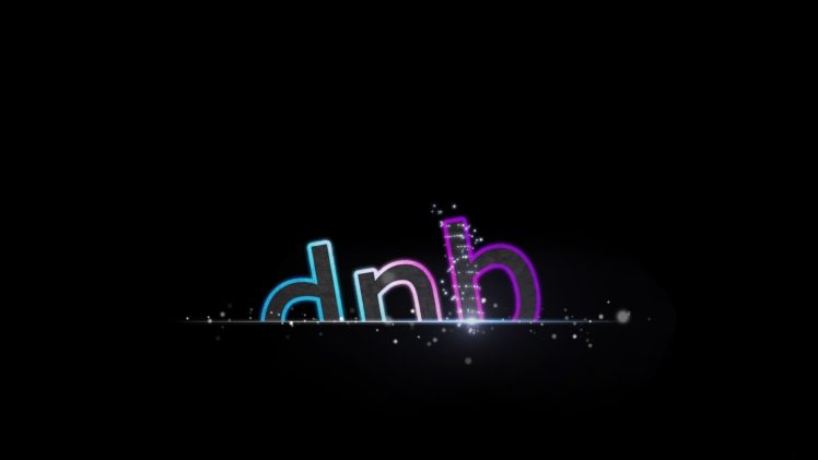 dnb, Black, Drums, Bass HD Wallpaper Desktop Background