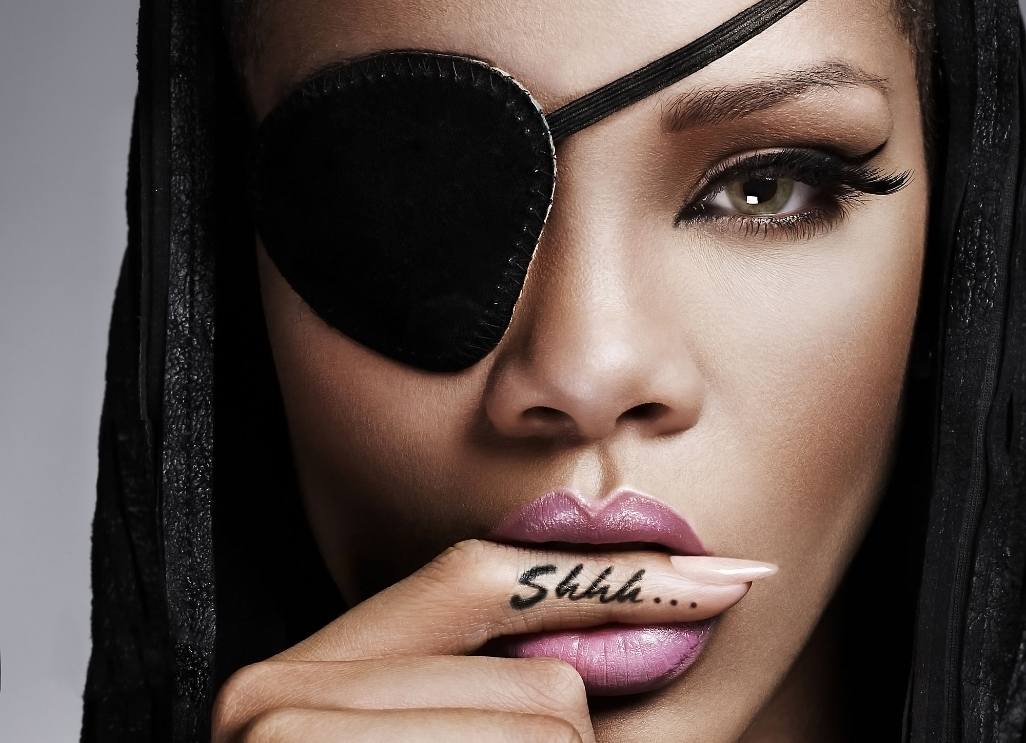 girl, Beauty, Eyes, Lips, Celebrity, Rihanna Wallpaper