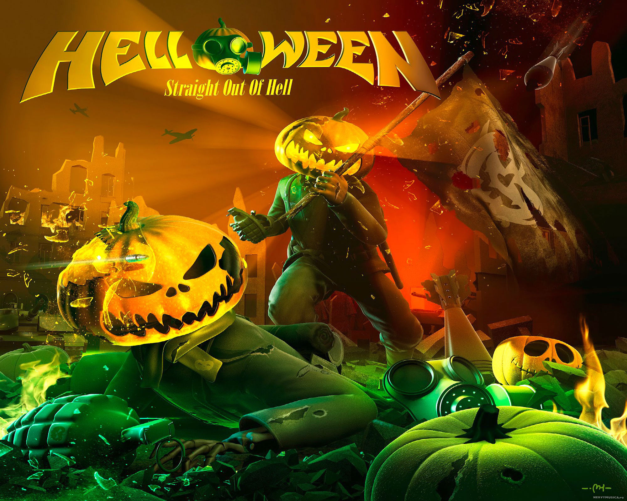 helloween, Heavy, Metal, Halloween Wallpaper