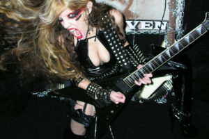 the, Great, Kat, Heavy, Metal, Guitar, Sexy, Babe, Blonde, Concert