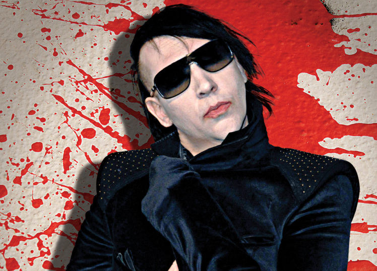 marilyn, Manson, Industrial, Metal, Rock, Heavy, Shock, Gothic, Glam, Rq HD Wallpaper Desktop Background