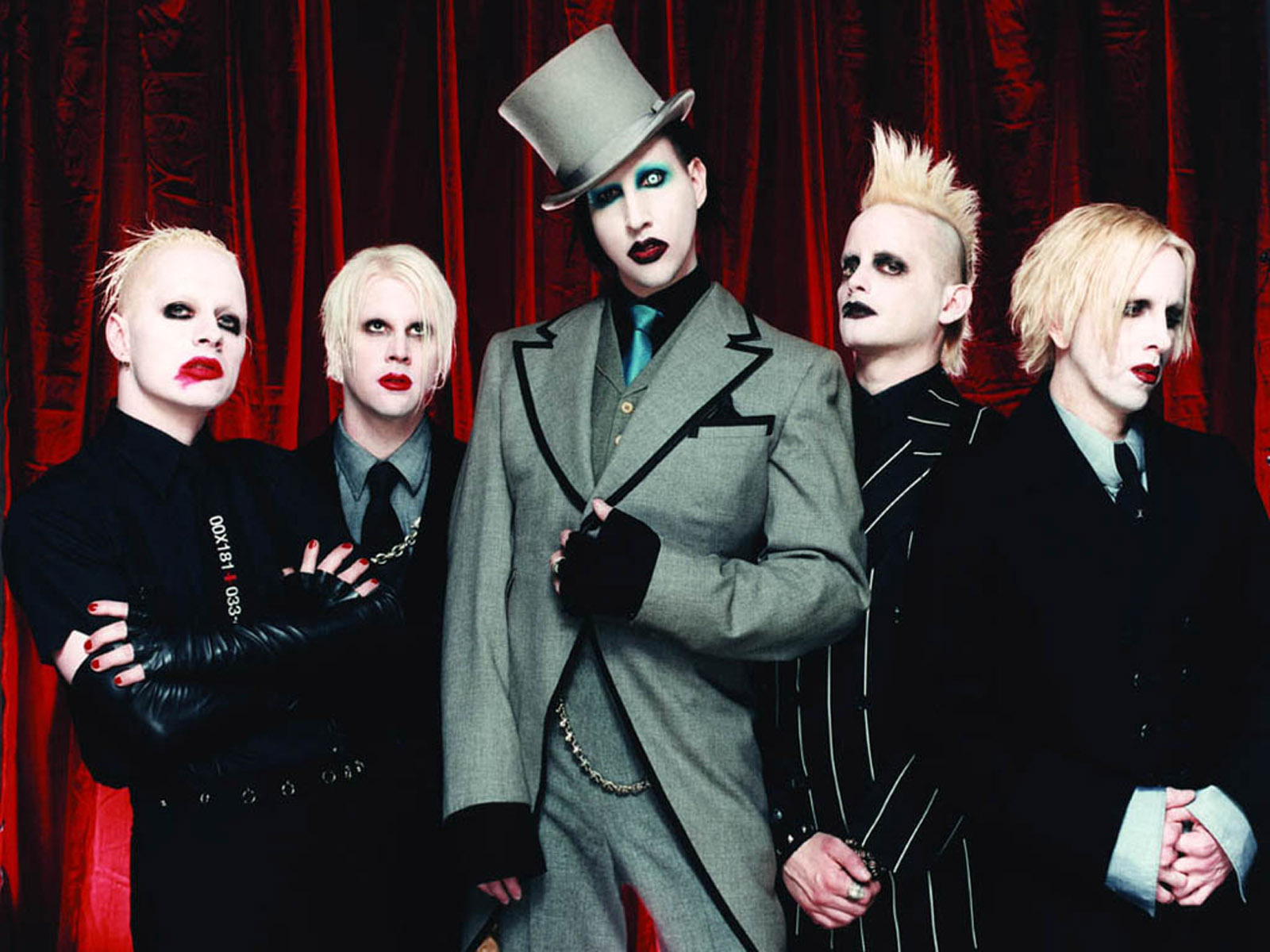 marilyn, Manson, Industrial, Metal, Rock, Heavy, Shock, Gothic, Glam, En Wallpaper