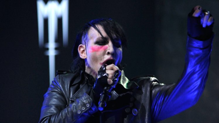 marilyn, Manson, Industrial, Metal, Rock, Heavy, Shock, Gothic, Glam, Concert, Singer, Dg HD Wallpaper Desktop Background