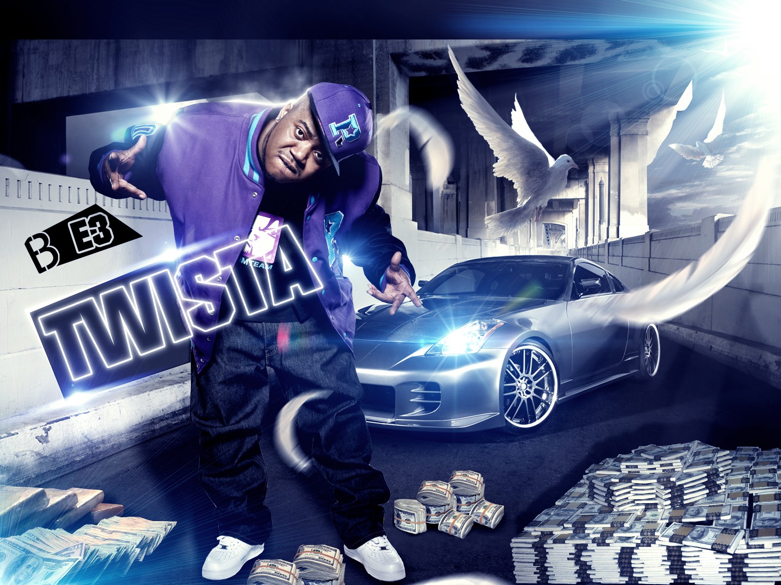 twista, Gangsta, Rapper, Rap, Hip, Hop, Poster Wallpaper