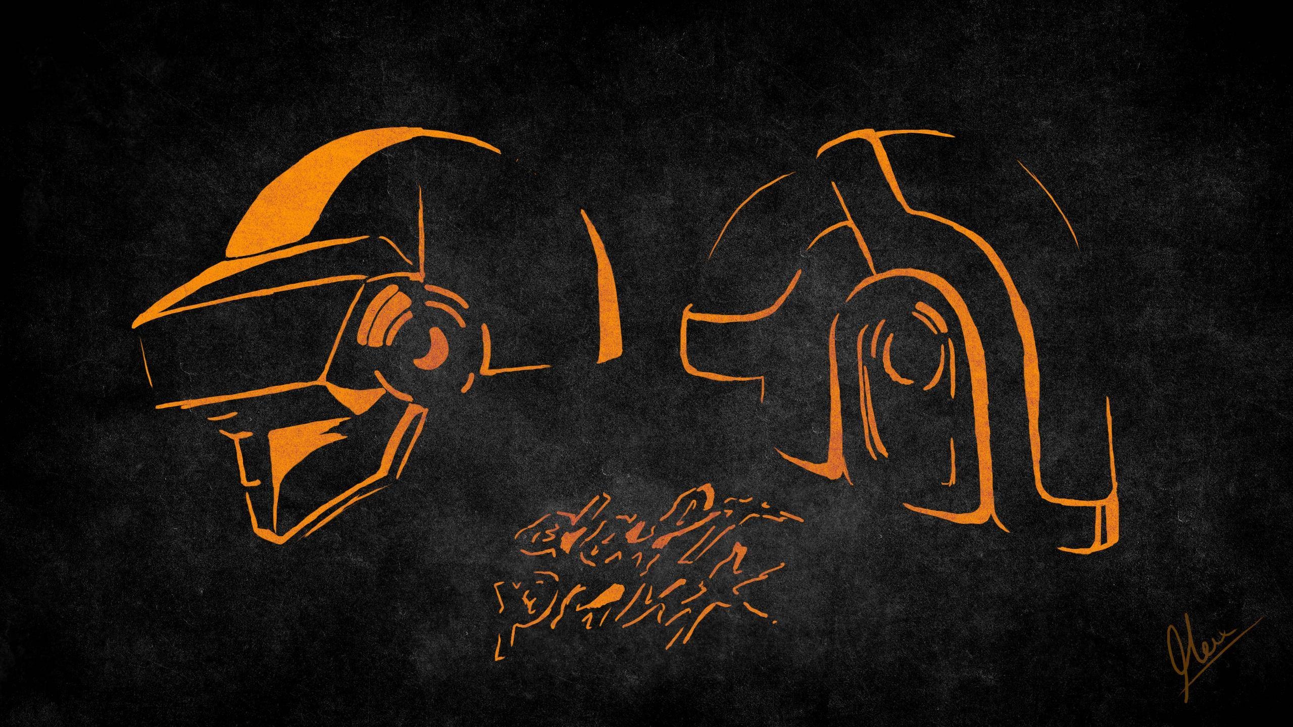 daft, Punk, Masks, Artwork, Musican, Electronic, Music Wallpaper