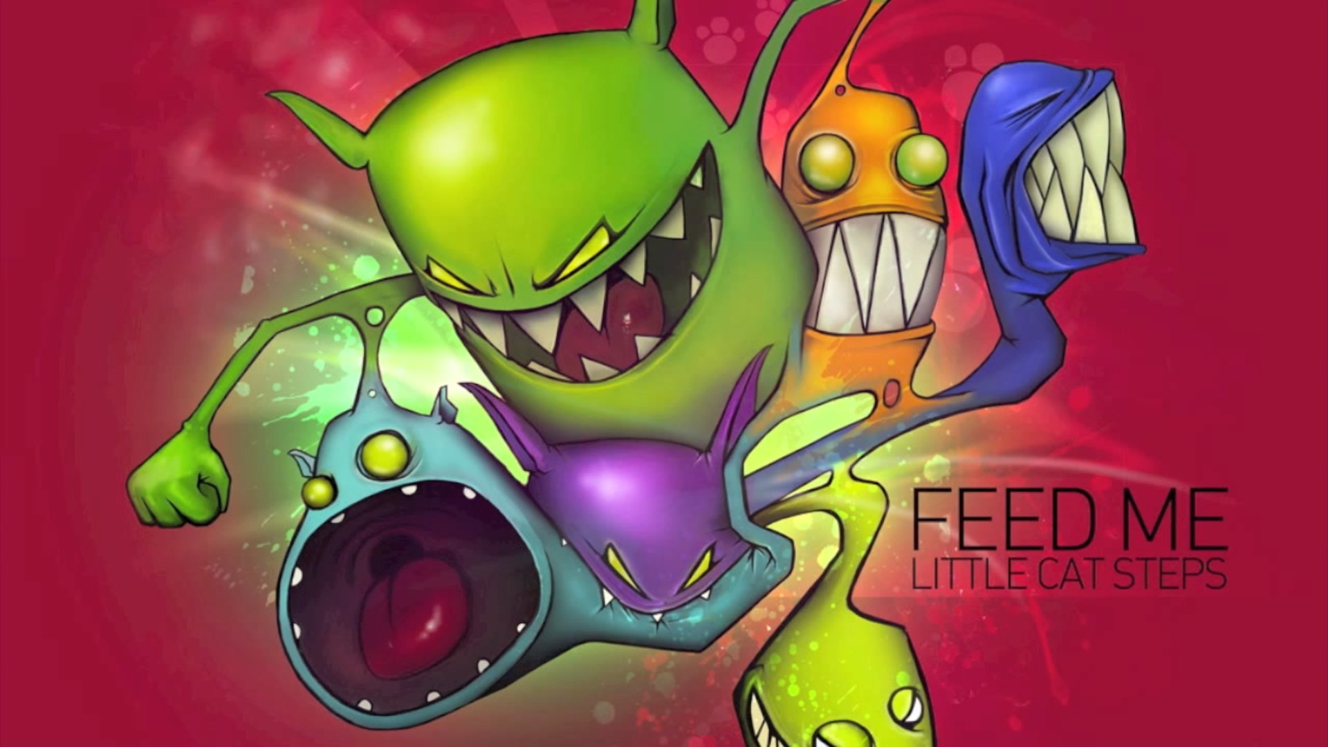 music, Dubstep, Drum, And, Bass, Feed, Me Wallpaper