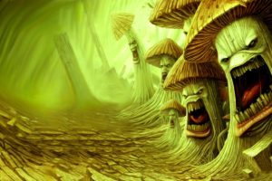 infected, Mushroom, Music, Fantasy, Dark, Monster
