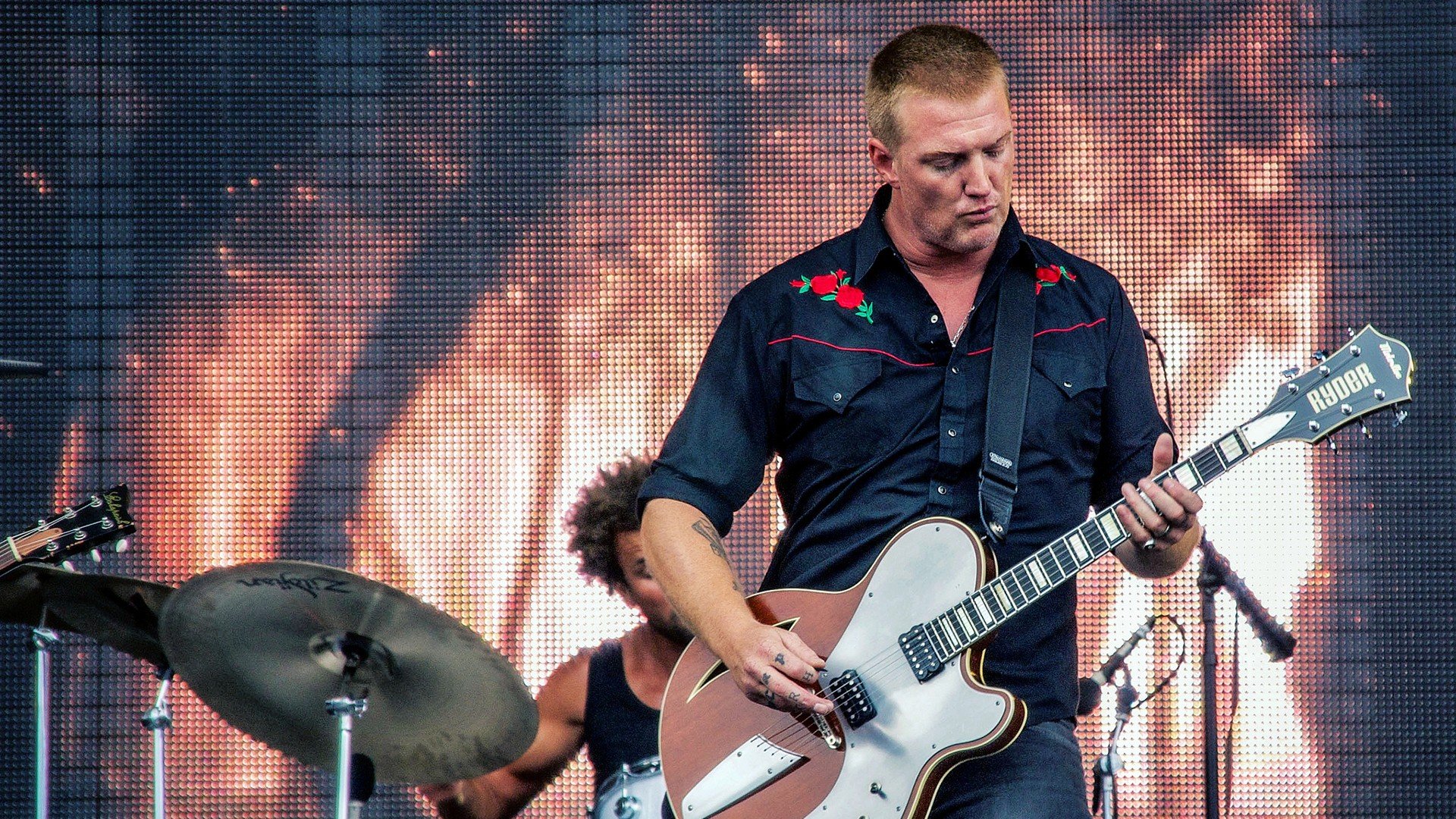 music, Queens, Of, The, Stone, Age, Guitars, Drum, Set, Band, Concert, Josh, Homme, Jon, Theodore Wallpaper