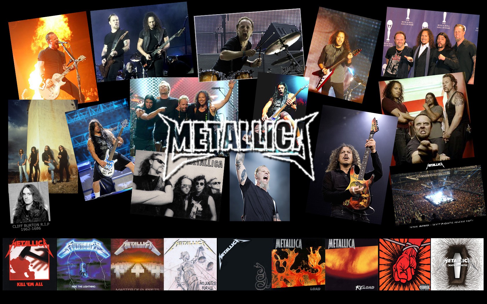metallica, Bands, Groups, Music, Entertainment, Heavy, Metal, Hard, Rock, Thrash, Collage, Concert Wallpaper