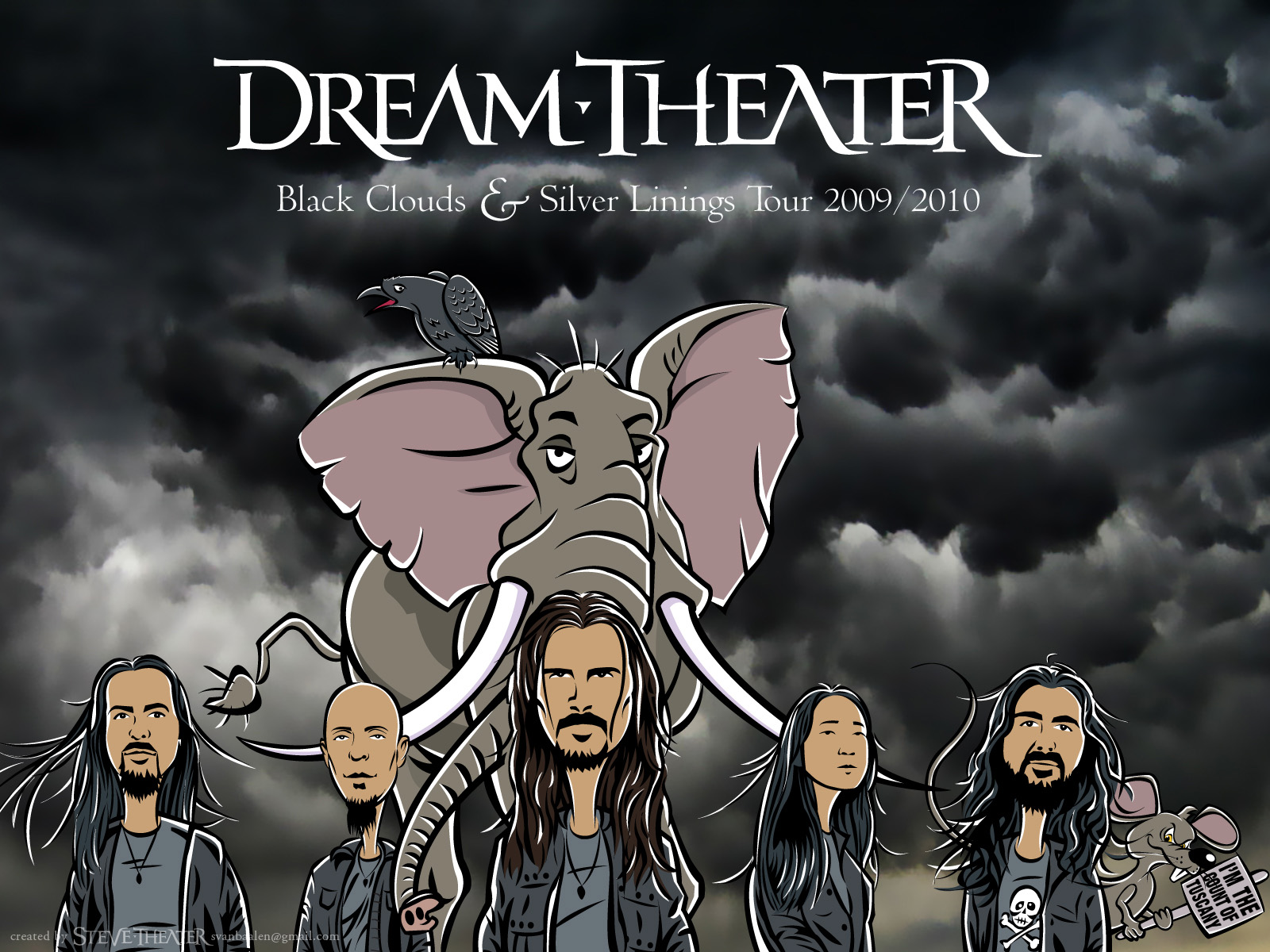 Dream Theater Progressive Metal Heavy Hard Rock Bans