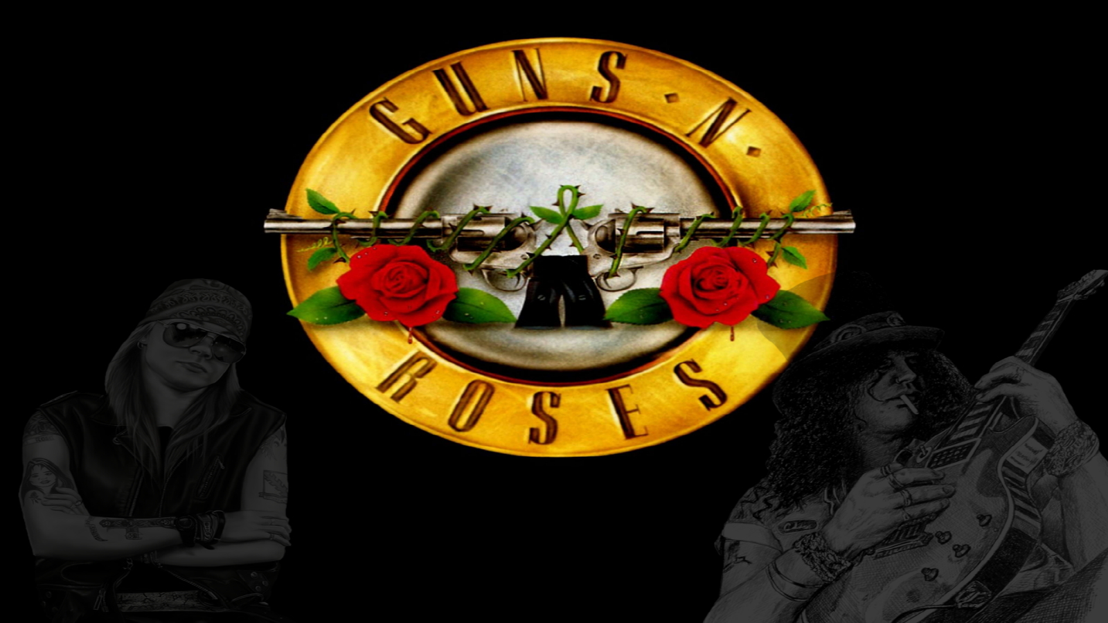guns, N, Roses, Heavy, Metal, Hard, Rock, Bands, Groups, Album, Cover, Logo Wallpaper