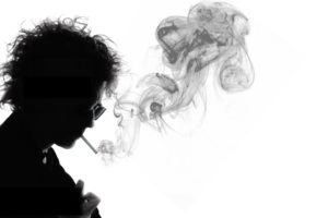smoking, Bob, Dylan, Grayscale, Musicians