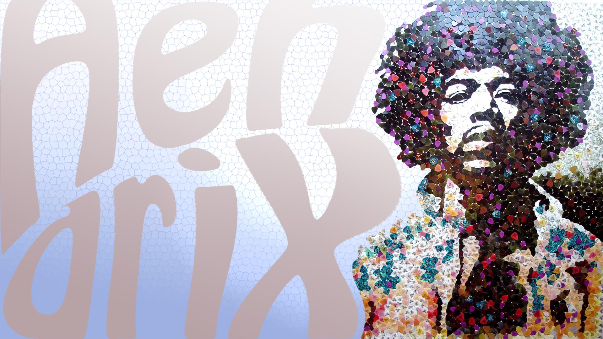 jimi, Hendrix, Guitars Wallpaper