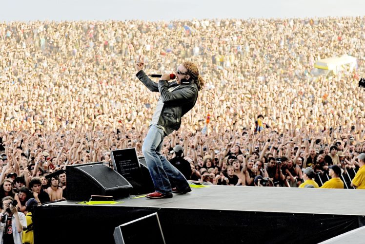 guns, N, Roses, Heavy, Metal, Hair, Hard, Rock, Concert, Crowd HD Wallpaper Desktop Background