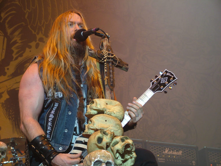 Black Label Society Die-Cut Vinyl Stickers – Zakk Wylde Skulls & Doom Crew – 6 Pack