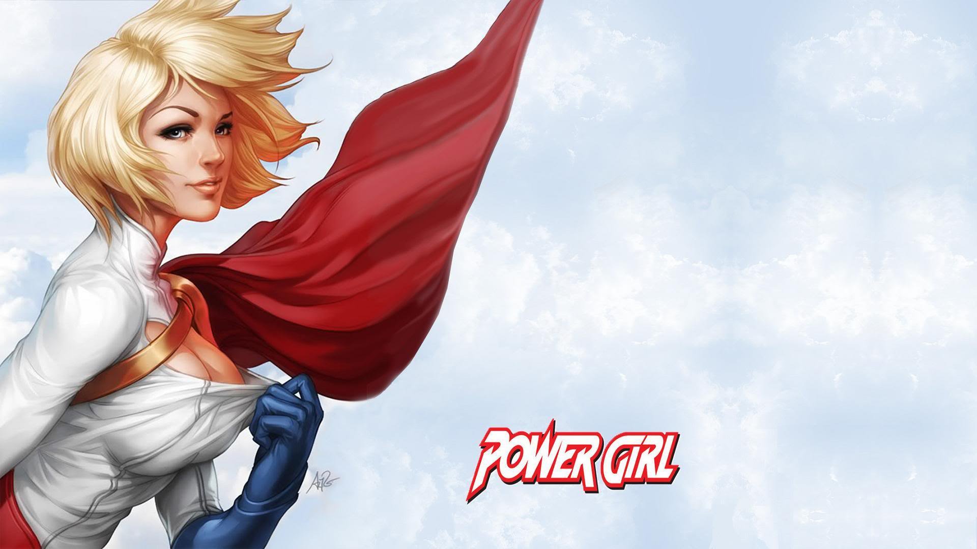 powergirl, Dc, Comic Wallpaper