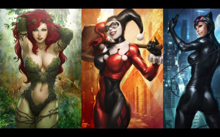 quinn, Ivy, Sexy, Cat, Woman HD Wallpaper Desktop Background