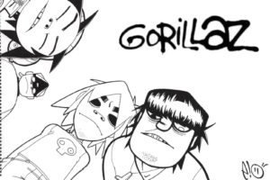 gorillaz, Cartoon