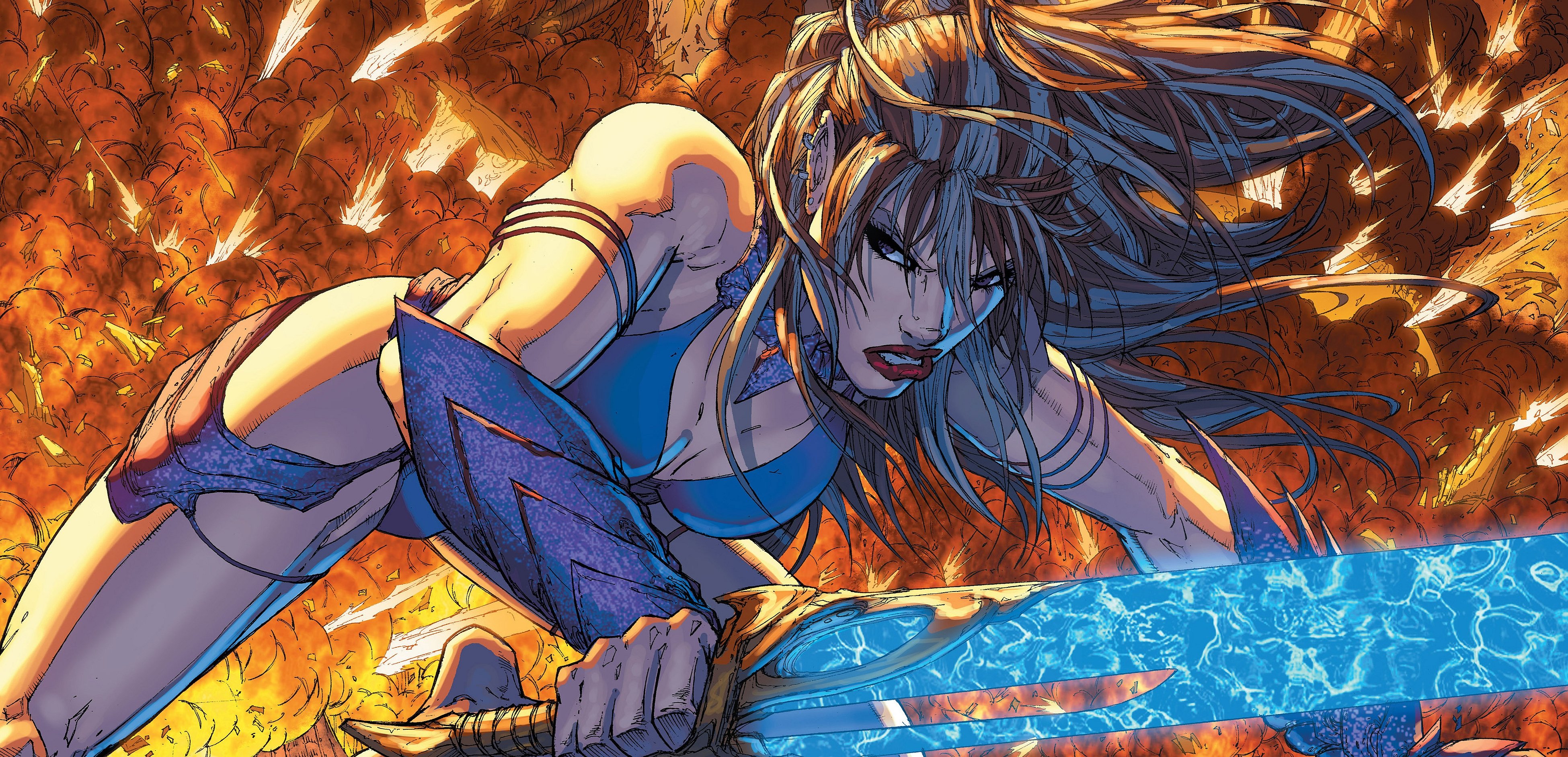 fathom, Character, Comic, Book, Hero, Beauty Wallpaper