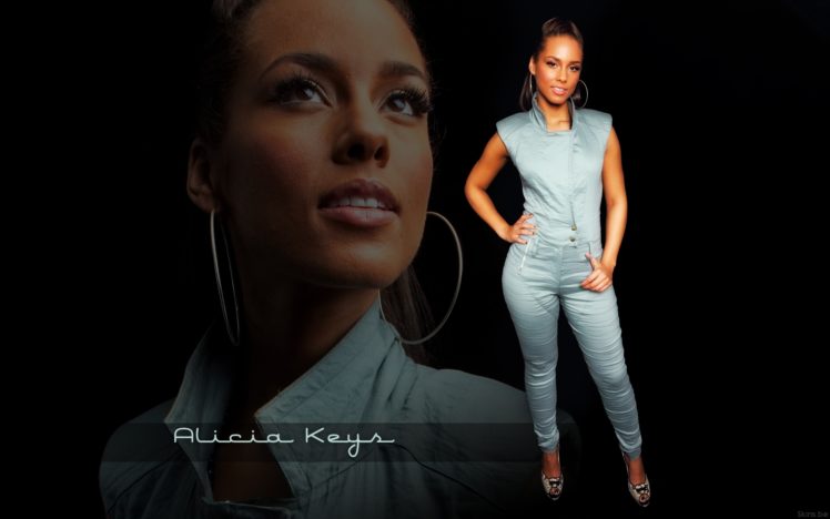 Alicia Keys Singer Musician Women Females Girls Sexy Babes Brunettes Wallpapers Hd Desktop And Mobile Backgrounds