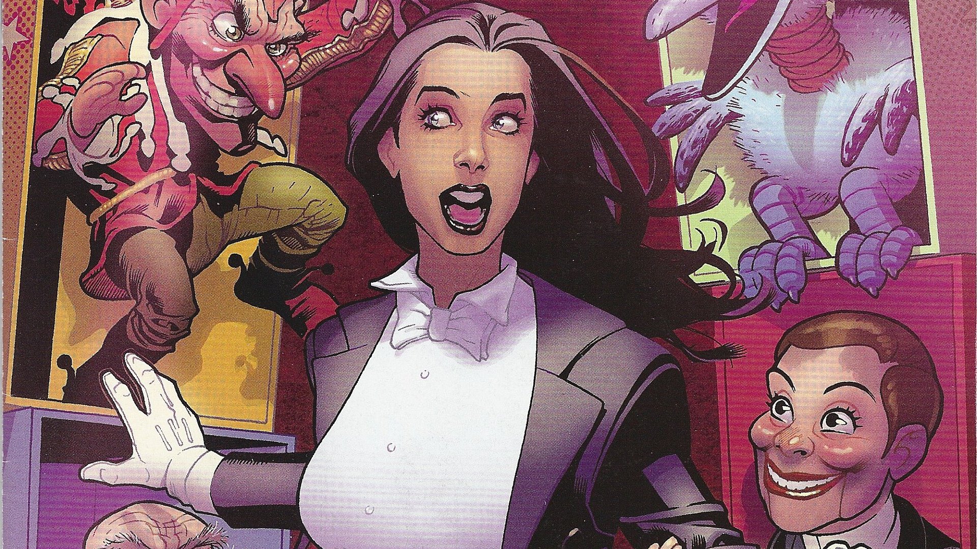 zatanna, Zatara, Comic, Character, Girl, Magia, Lovely, Beauty, Brunette Wallpaper
