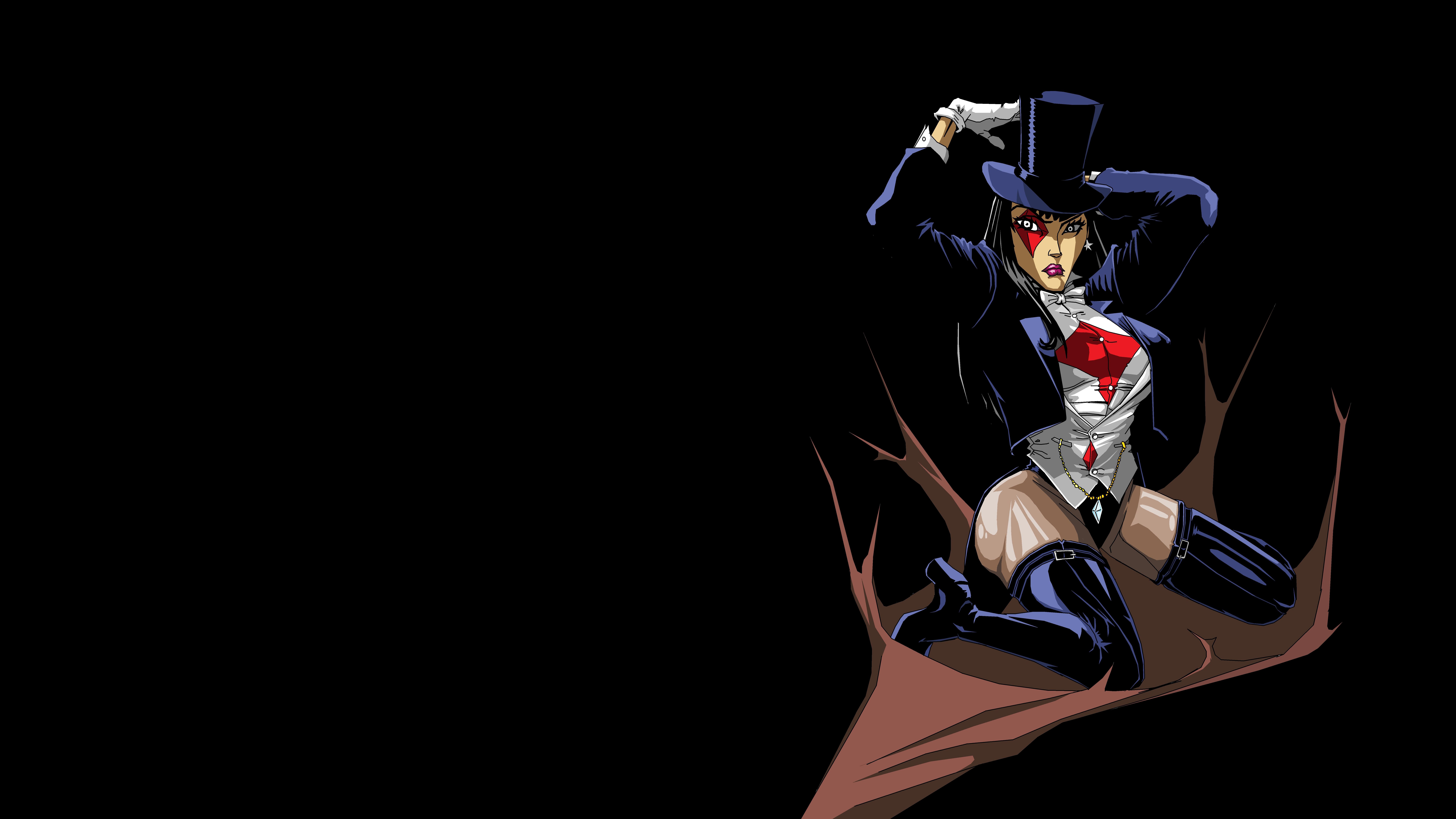 zatanna, Zatara, Comic, Character, Girl, Magia, Lovely, Beauty, Brunette Wallpaper