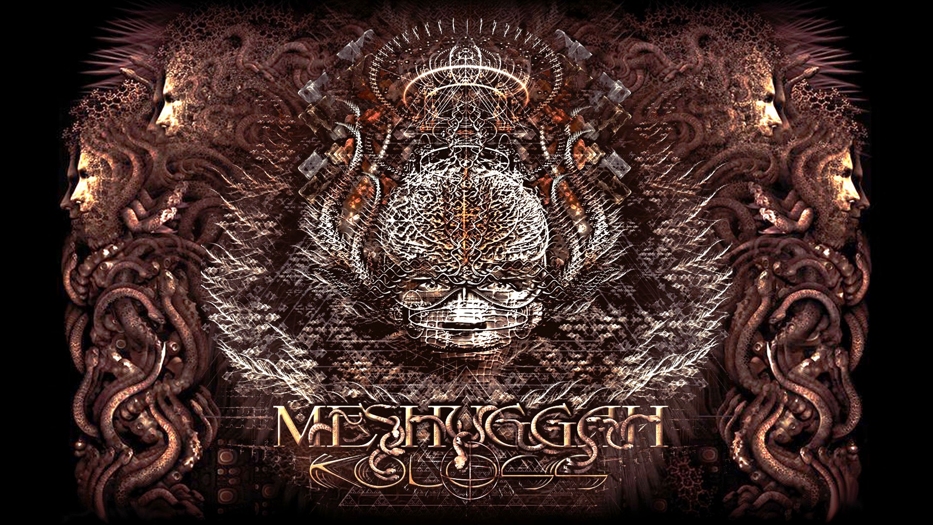 meshuggah,  , Koloss, 3d, Cover, Art Wallpaper