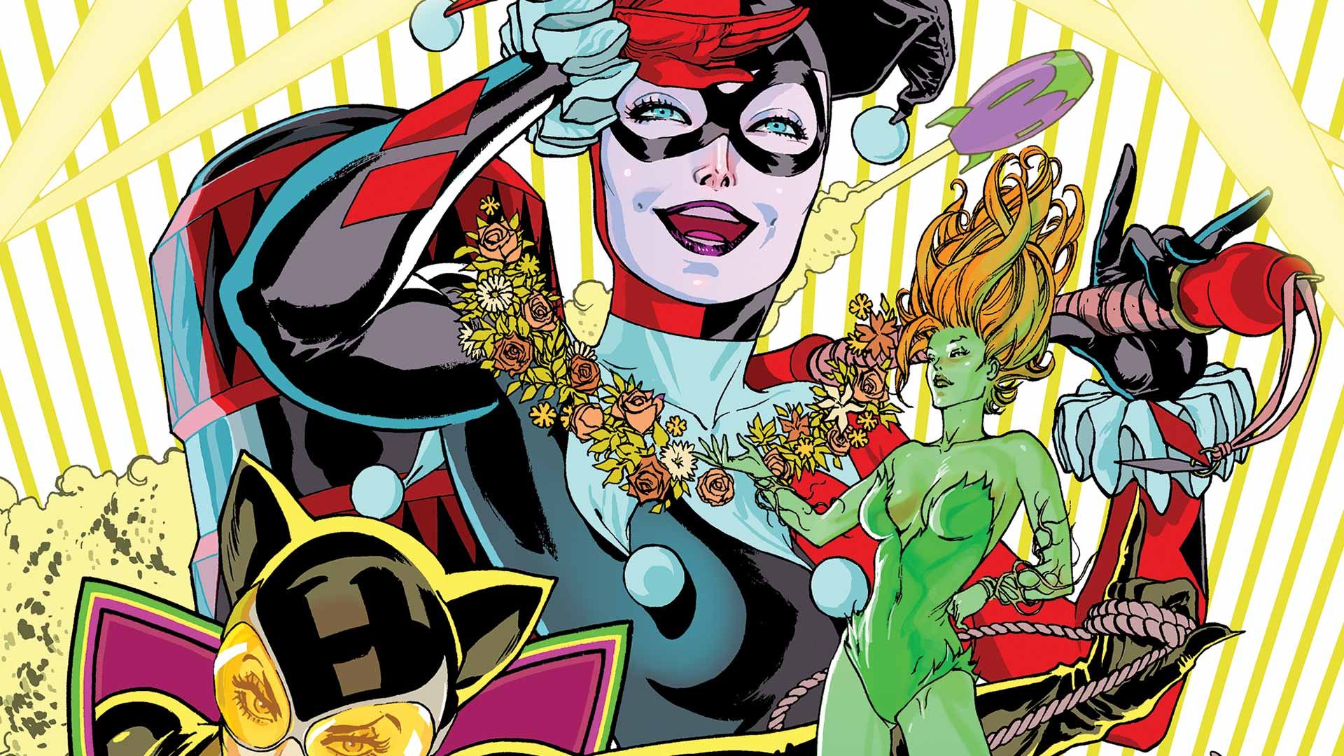 552167-gotham-city-sirens, D-c, Dc-comics, Catwoman, Poison, Ivy, Harley, Q...