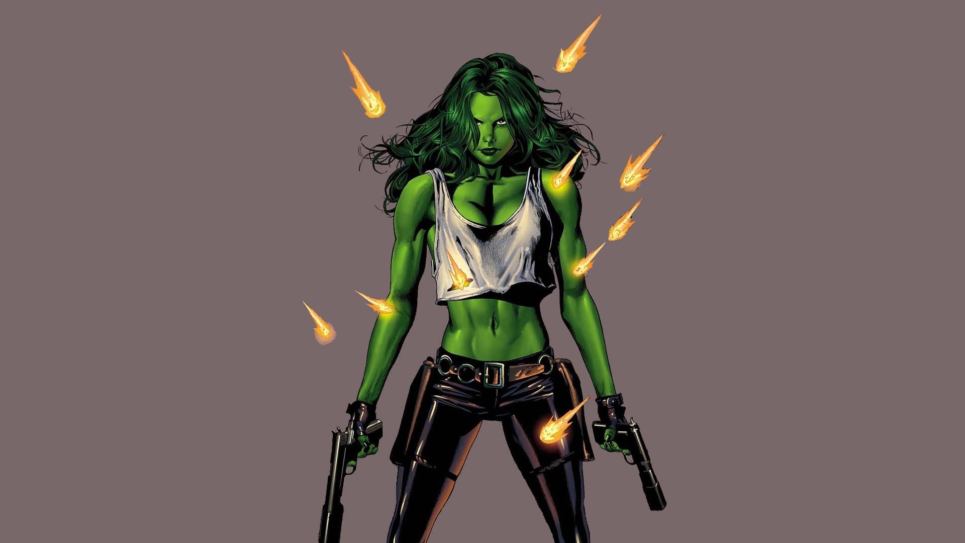 she hulk, Marvel, Comics, Superhero, Hulk, She Wallpaper