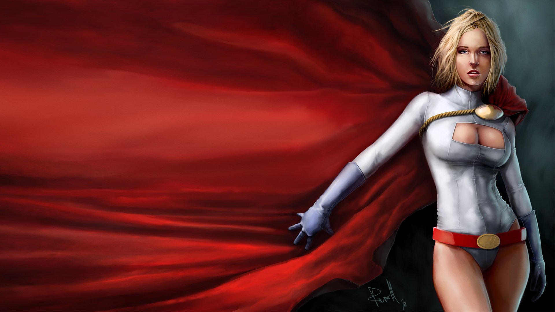 heroes,  , Girl, Supergirl, Cape, Blonde, Sensuality Wallpaper