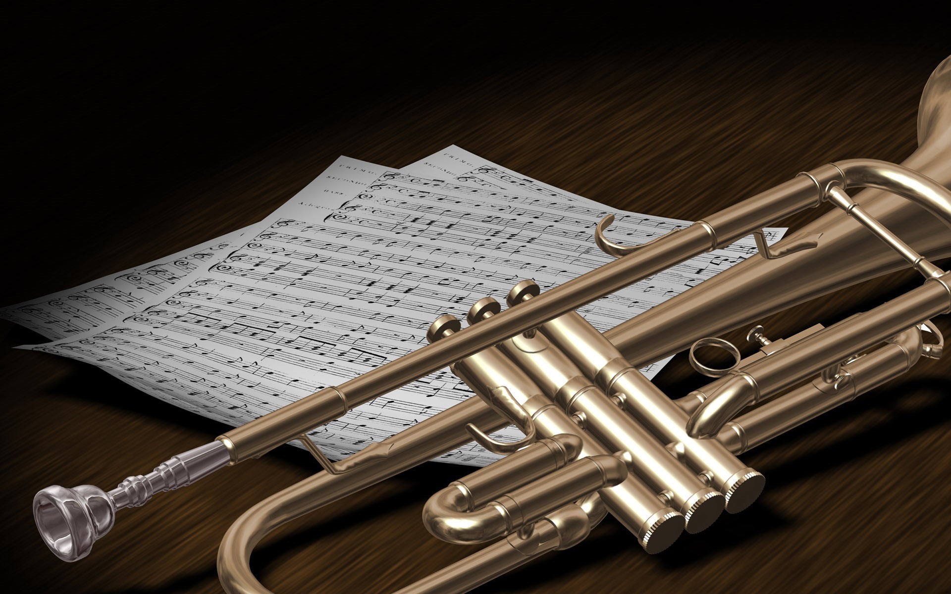 music, Instruments, Trumpets Wallpaper