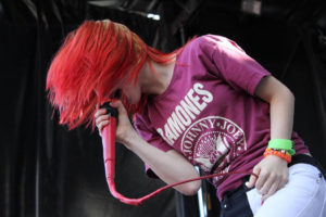 hayley, Williams, Paramore, Music, Redheads, Celebrity, Microphones