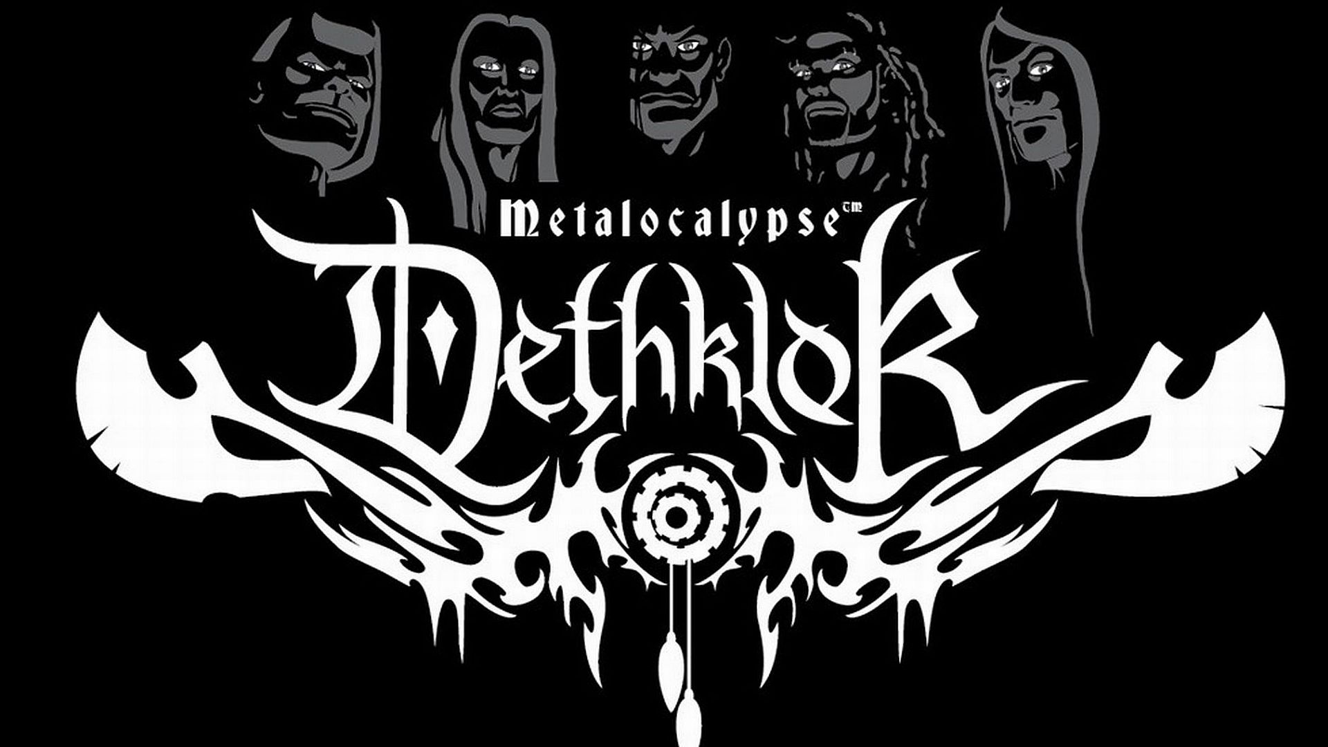 dethklok, Heavy, Metal, Music, Cartoons, Hard, Rock, Band, Groups, Metalocalypse Wallpaper