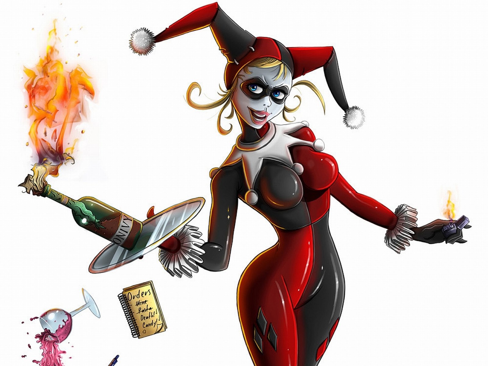 dc comics, Superhero, Hero, Warrior, D c, Comics, Harley, Quinn Wallpaper