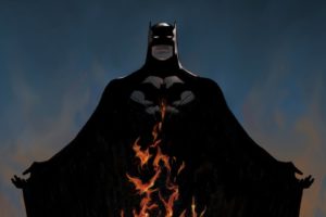 batman, Fire, Mask, Comics