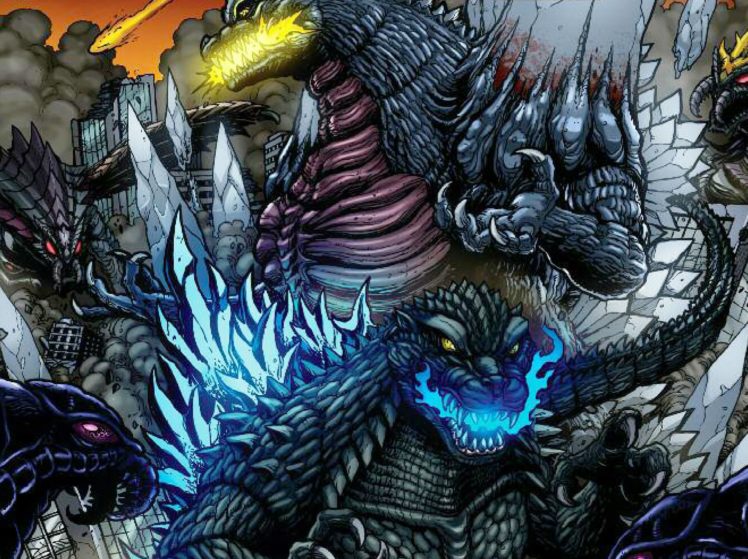 godzilla, Action, Adventure, Sci fi, Dinosaur, Monster, Creature, Horror, Fantasy, Dark, Dragon HD Wallpaper Desktop Background