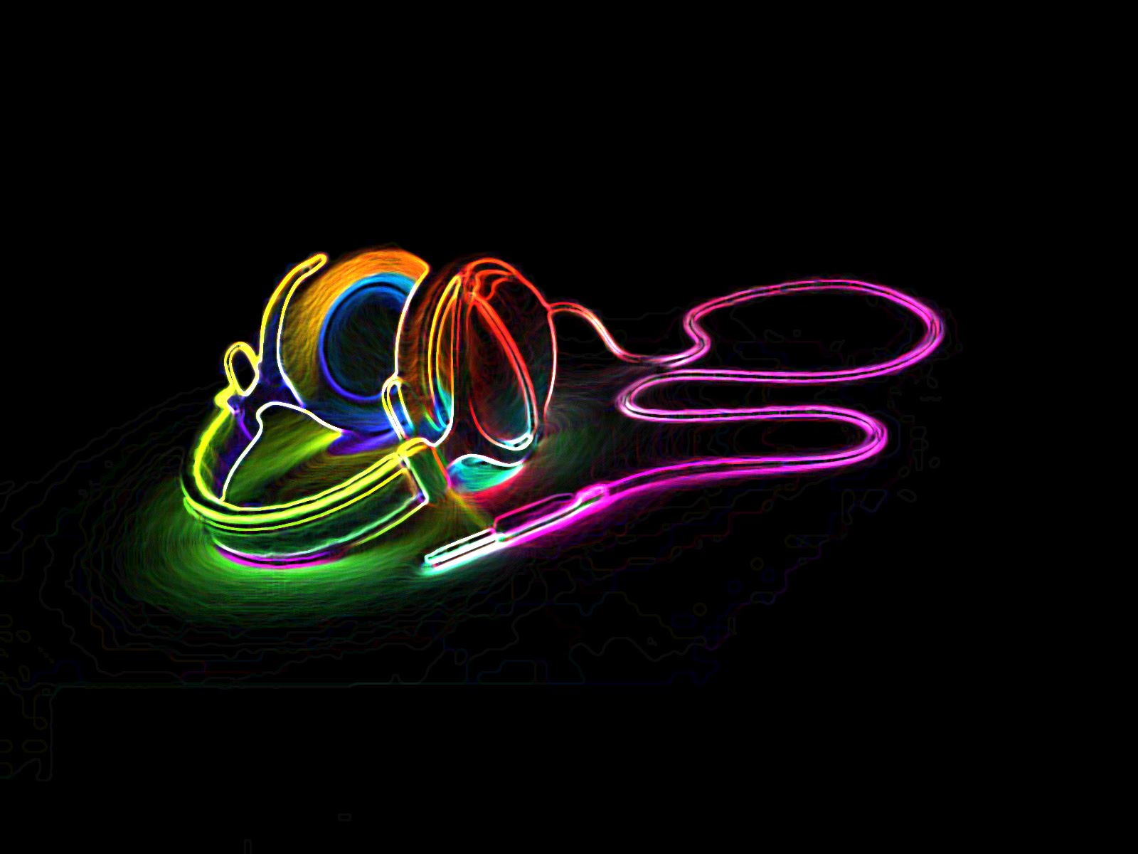 dubstep, Electronic, Headphones Wallpaper