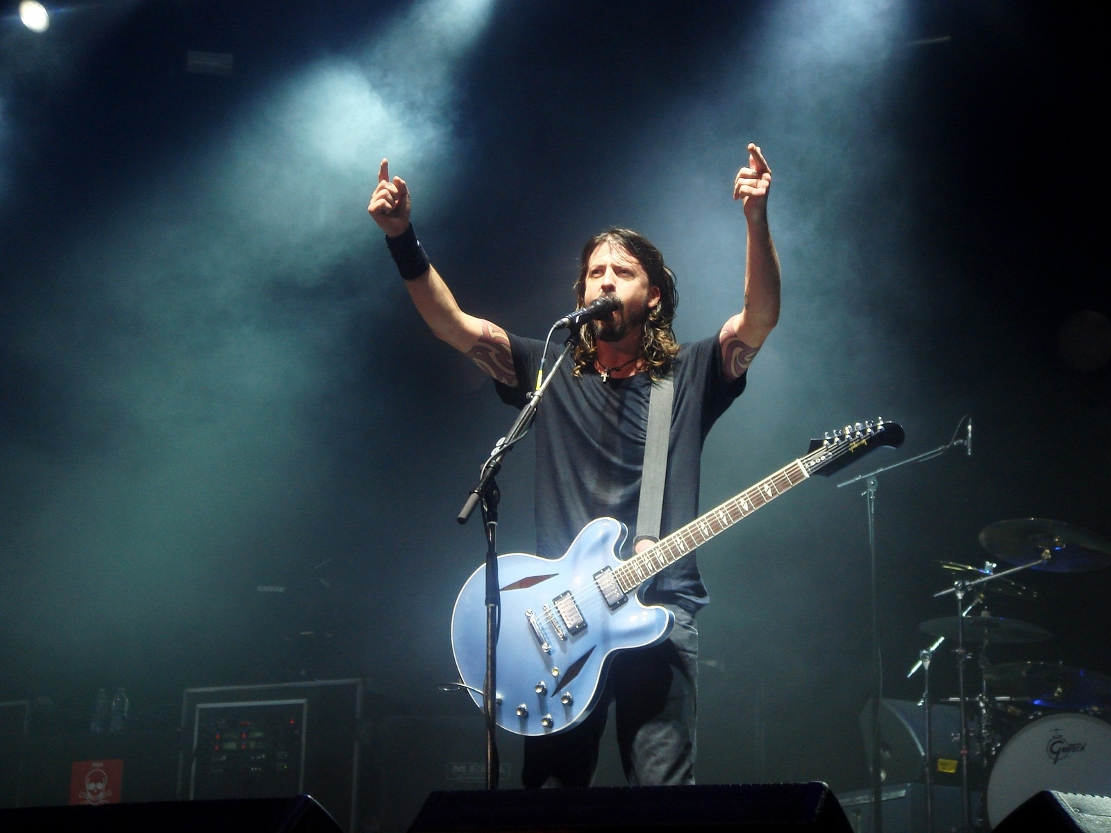 foo, Fighters, Dave, Grohl, Guitar, Guitars, Concert, Concerts Wallpaper