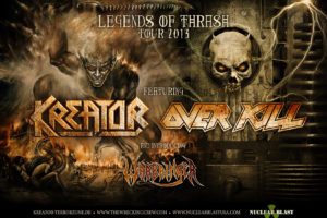 kreator, Thrash, Metal, Heavy, Hard, Rock, Poster, Posters, Concert, Concerts, Overkill, Warbringer, 2013