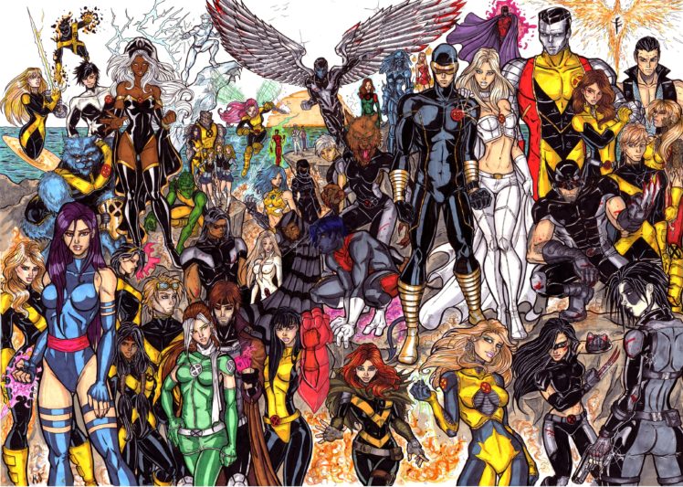 x men, Superhero, Marvel, Action, Adventure, Sci fi, Warrior, Fantasy, Fighting, Hero, Xmen, 1xmena, Comics HD Wallpaper Desktop Background